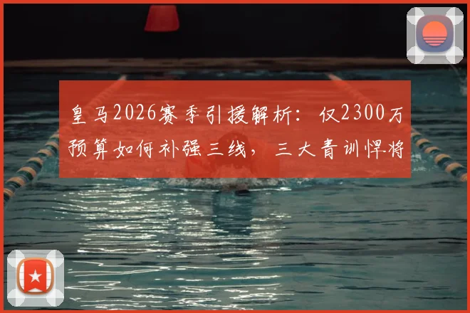皇马2026赛季引援解析：仅2300万预算如何补强三线，三大青训悍将回归成关键